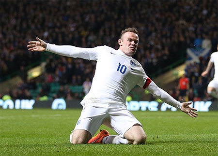 Rooney là một “cầu thủ Anh vĩ đại” - 2 Rooney có thể phá những kỷ lục quan trọng ở tuyển Anh