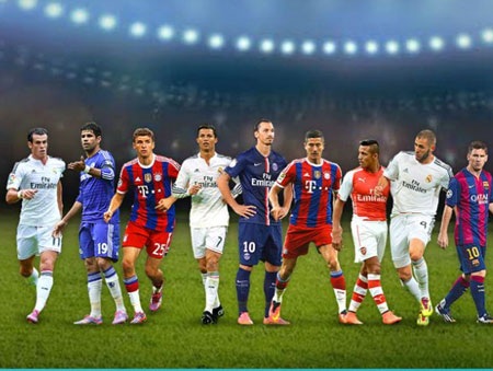 Đề cử đội hình tiêu biểu UEFA 2014: Thành Madrid áp đảo - 1 Các đội bóng Tây Ban Nha tạo ra sự áp đảo trong danh sách đề
cử