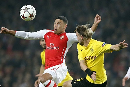 Arsenal “rửa hận” trước Dortmund - 3 Arsenal đã chơi đầy toan tính trong trận đấu này