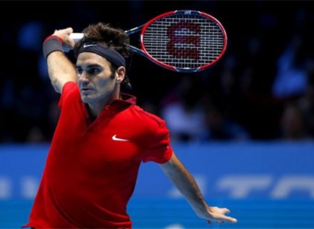 Federer đã thi đấu rất kiên trì