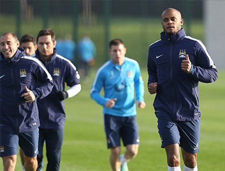 Kompany đủ thể lực để ra sân