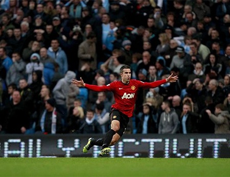 Man City - Man Utd: Trong cơn khát điểm - 2 Van Persie đã tìm lại cảm giác ghi bàn