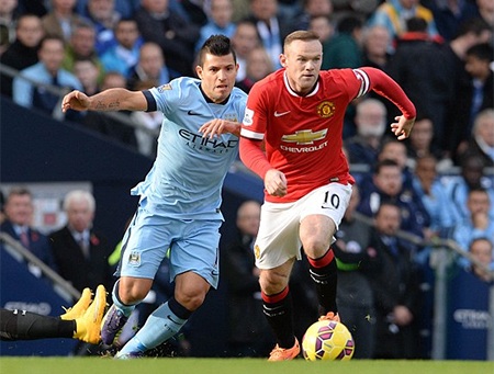 Aguero giúp Man City đánh bại 10 người của MU - 1 MU đã nhập cuộc tốt tại Etihad