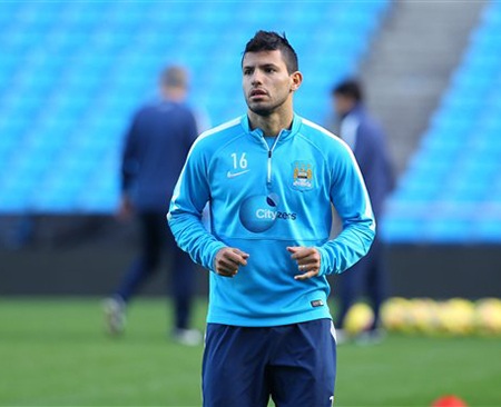 Pellegrini xem MU thuộc hàng “chiếu dưới” - 3 Aguero trên sân tập, anh vẫn tiếp tục là niềm hy vọng lớn của Man City ở trận cầu đêm nay