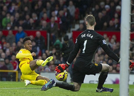 De Gea chói sáng qua 6 pha cứu thua xuất sắc cho MU - 2 Pha dứt điểm chìm của Sterling chưa phải khó với De Gea