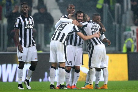 Pirlo cứu Juventus, AS Roma rượt đuổi nghẹt thở với Inter - 1 Pirlo là cứu tinh, mang về chiến thắng cho Juventus