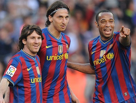 Sự nghiệp sáng chói của Thiery Henry - 20 Năm 2010, Henry có danh hiệu vô địch La Liga thứ hai với Barcelona