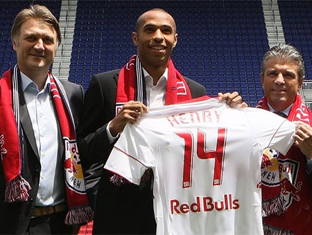 Sự nghiệp sáng chói của Thiery Henry - 21 Tháng 7 năm 2010, Henry gia nhập New York Red Bulls