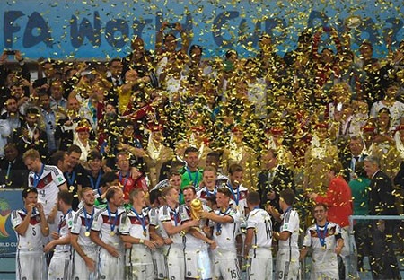 10 sự kiện thể thao quốc tế nổi bật năm 2014 - 6 Đức vô địch World Cup 2014
