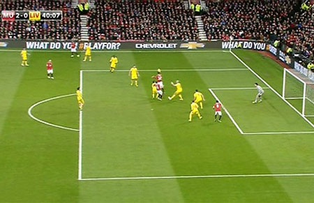 Mata đã việt vị trong tình huống anh ghi bàn