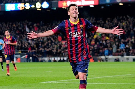 10 sự kiện thể thao quốc tế nổi bật năm 2014 - 10 Messi người đang nắm giữ vô số kỉ lục