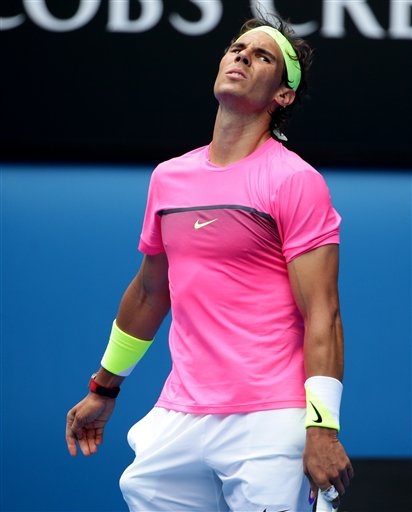 Nadal gục ngã trước Berdych - 2 Nadal thất vọng với phong độ kém cỏi