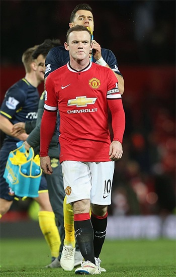 Nhìn lại thất bại cay đắng của MU trước Southampton - 21 Rooney và các đồng đội cay đắng rời sân với hai bàn tay trắng