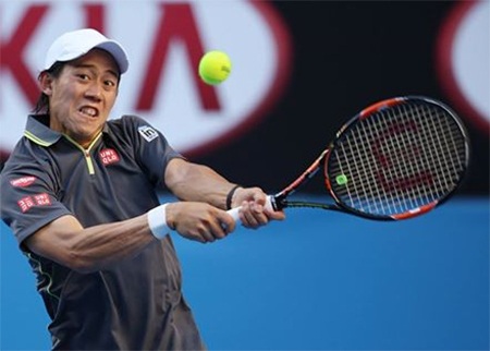 Nishikori đang tiếp tục con đường chinh phục Úc mở rộng