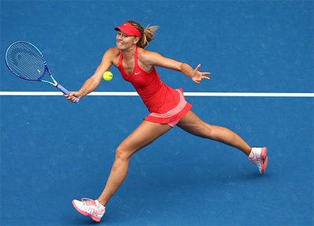“Búp bê” Sharapova thách thức quyền lực S.Williams - 2 Sharapova đang có phong độ thi đấu ấn tượng