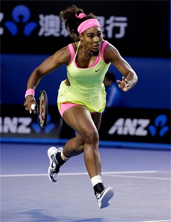 Serena vẫn thi đấu sung sức dù đã tuổi 33