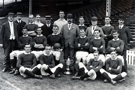 MU vĩ đại nhất tại đấu trường FA Cup - 1 Đội hình MU vô địch FA Cup 1909
