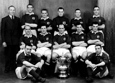MU vĩ đại nhất tại đấu trường FA Cup - 2 Đội hình MU vô địch năm 1948