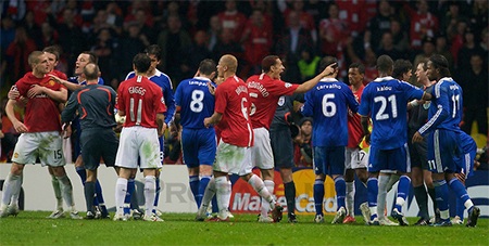 Các đội bóng Anh ở Champions League: “Lá cờ đầu đã đổ” - 1 MU và Chelsea ở trận chung kết toàn Anh của Champions League 207/08