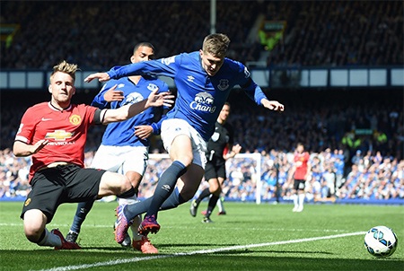 90 phút ê chề của MU tại Goodison Park - 19 Shaw chơi khá kém và cánh của anh liên tục bị Everton khai thác