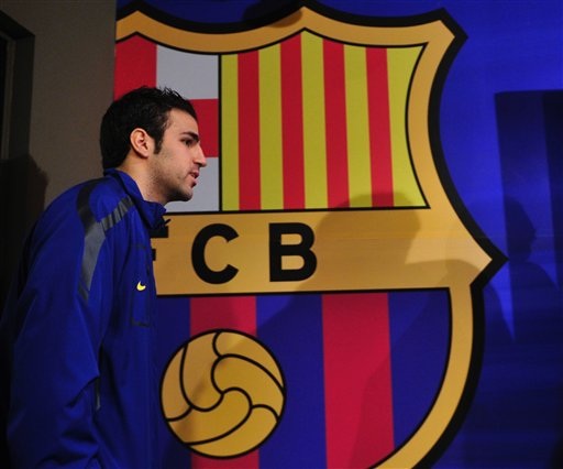 Fabregas chuyển tới Barcelona hè năm 2011