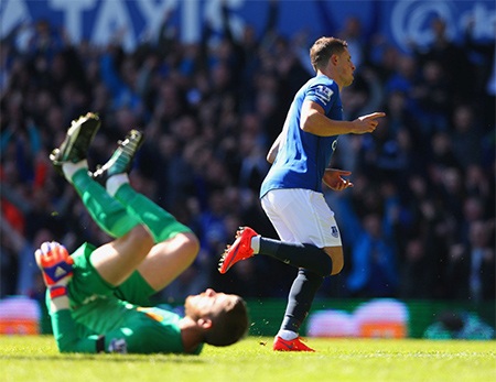 90 phút ê chề của MU tại Goodison Park - 21 Sự sụp đổ của MU và sự chán nản của De Gea, anh đã bị đồng đội bỏ mặc