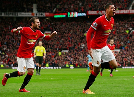 Nhìn lại trận cầu MU đè bẹp Man City - 33 Sự chán nản của các cầu thủ Man City khi bị thủng lưới bàn thứ 4