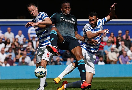 Chelsea thi đấu bế tắc trước QPR