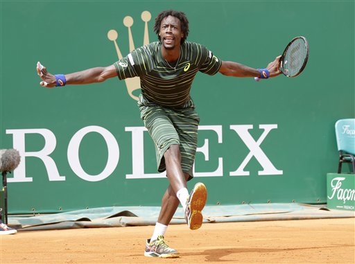 Chiêu “giả ngây ngô” lừa đối thủ của Gael Monfils - 1 Gael Monfils