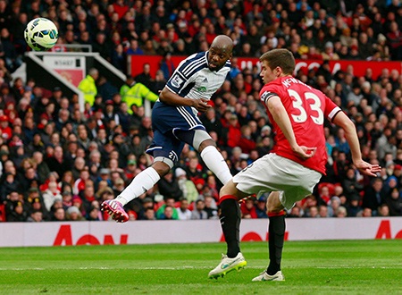 90 phút thất vọng của MU tại Old Trafford - 6 Các cầu thủ West Brom không có mấy cơ hội phản công trước MU
