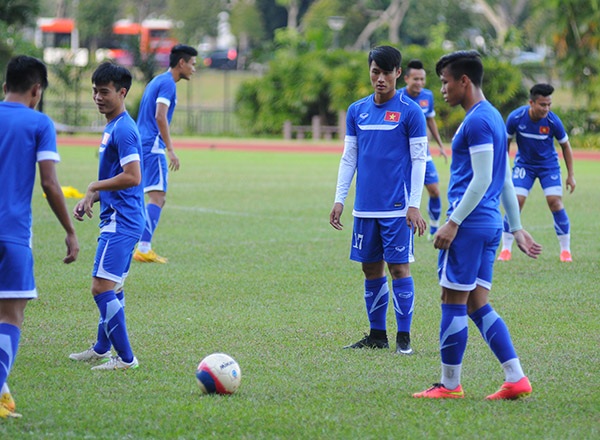U23 Việt Nam 5-1 U23 Malaysia (hết giờ) - 12 HLV Miura yêu cầu tập kín trước trận gặp U23 Malaysia