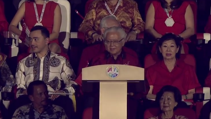 Tổng thống Singapore tuyên bố khai mạc SEAGames