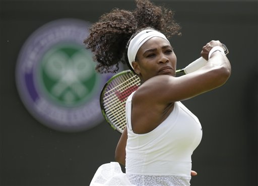 Serena Williams có khởi đầu tốt tại Wimbledon