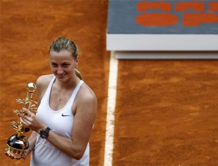 Kvitova vô địch Madrid Open - 1 Chức vô địch thứ hai của Kvitova ở Madrid