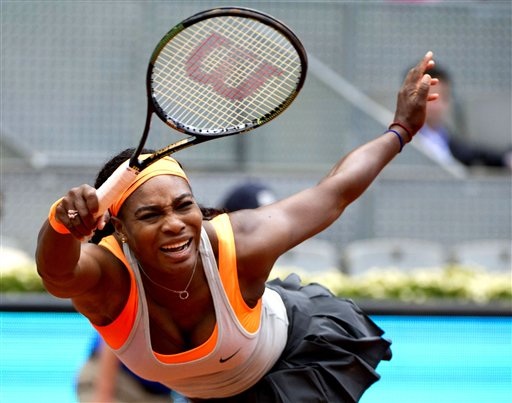 Serena Williams, Sharapova cùng bị loại - 2 Serena Williams