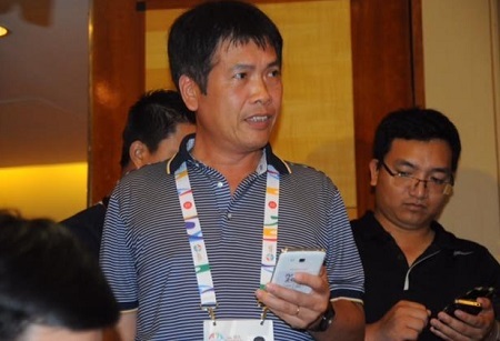 Ông Trần Đức Phấn - Trưởng đoàn thể thao Việt Nam, ảnh: Ngô Linh