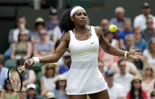 Serena Williams vẫn được đánh giá cao nhất tại nội dung đơn nữ