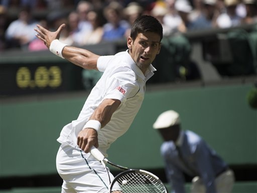 Djokovic đang hướng tới chức vô địch Wimbledon thứ hai liên tiếp