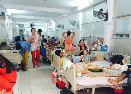Các phòng bệnh không còn một chỗ trống