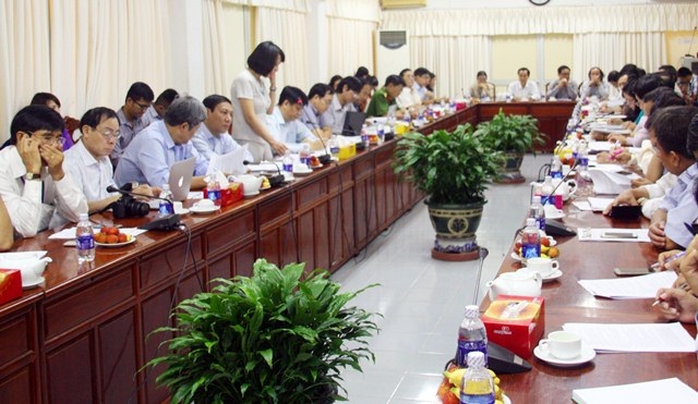 Buổi làm việc của lãnh đạo sở Y tế và các ban ngành tại TP Cần Thơ ngày 11/10