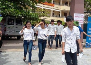 Đề thi minh họa tiếng Anh: Từ vựng không quá khó với học sinh - 1 Thí sinh thi THPT quốc gia năm 2016