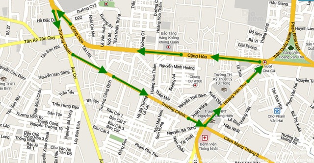 19 cô trò trong phút sinh tử trước lũ và 3 vụ cháy nổ lớn - 8 Nhằm kéo giảm tình trạng ùn tắc vào giờ cao điểm và tình hình tai nạn giao thông, Sở GTVT TPHCM đề xuất tổ chức các tuyến đường lớn ở khu vực cửa ngõ cũng như trung tâm thành phố trở thành các cặp đường 1 chiều. (Ảnh: Quốc Anh)