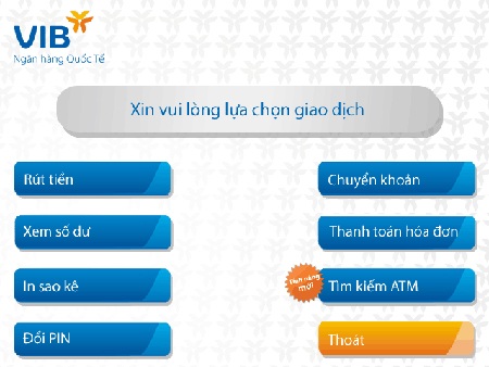 Ngân hàng đầu tiên có tính năng tìm kiếm ATM