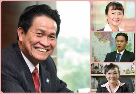 Ông Đặng Văn Thành chính thức rời Sacombank - 1 Ông Đặng Văn Thành và các thành viên trong gia đình.