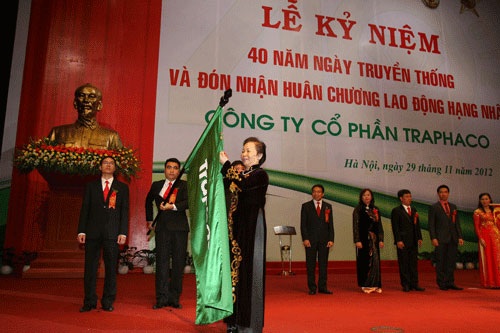 Xây dựng thương hiệu quốc gia cho dược liệu Việt Nam - 1 Bà Nguyễn Thị Doan - Ủy viên TW Đảng, Phó Chủ tịch nước CHXHCN Việt Nam