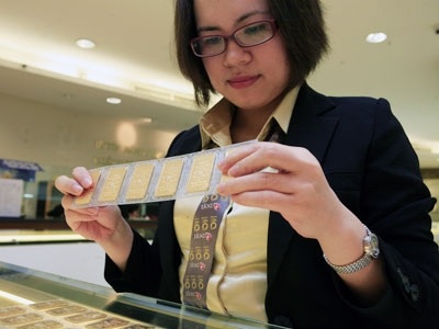 Vàng đấu thầu liên tục đắt hàng (ảnh minh họa).