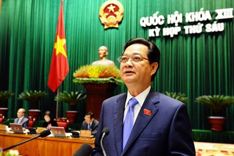 Nợ công an toàn, nhưng áp lực trả nợ rất lớn - 1 Thủ tướng Nguyễn Tấn Dũng (ảnh: chinhphu.vn).