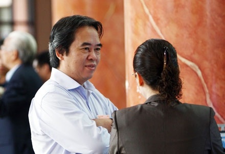 Thống đốc Nguyễn Văn Bình (ảnh: Việt Hưng).