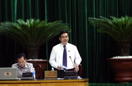 Bộ trưởng Cao Đức Phát trả lời chất vấn của đại biểu Quốc hội
