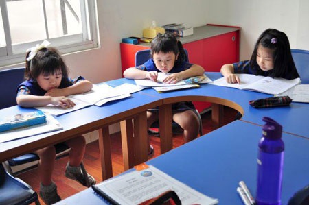 Học viên nhí tại I Can Read Thái Lan.